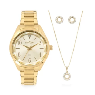 Kit Condor Feminino Elegante Dourado - COPC21JJA/K4D
