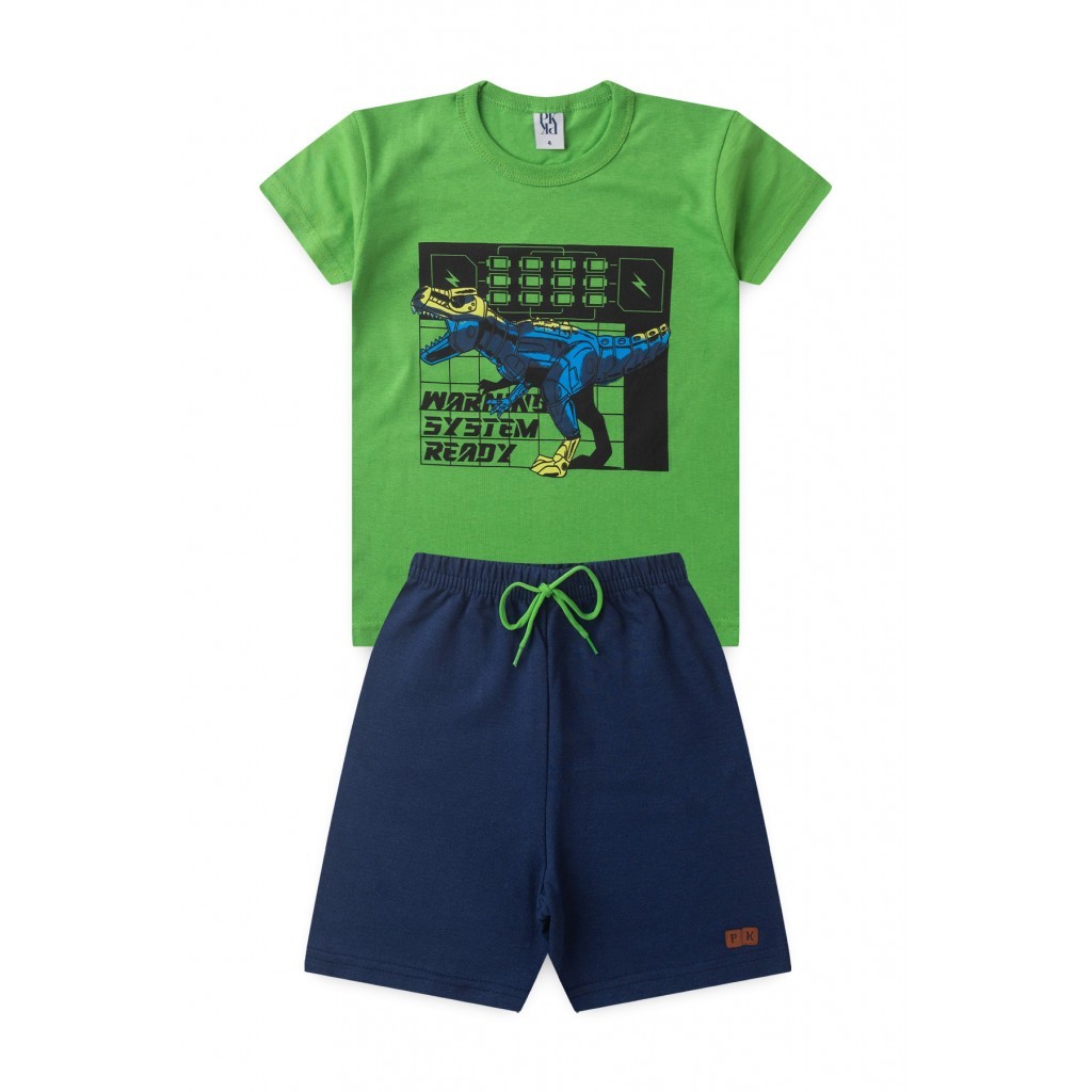 Conjunto Masculino Infantil Roborex | Shopee Brasil