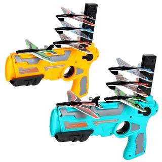 Lançador Pistola de Avião de Catapulta Avião de Brinquedo Infantil