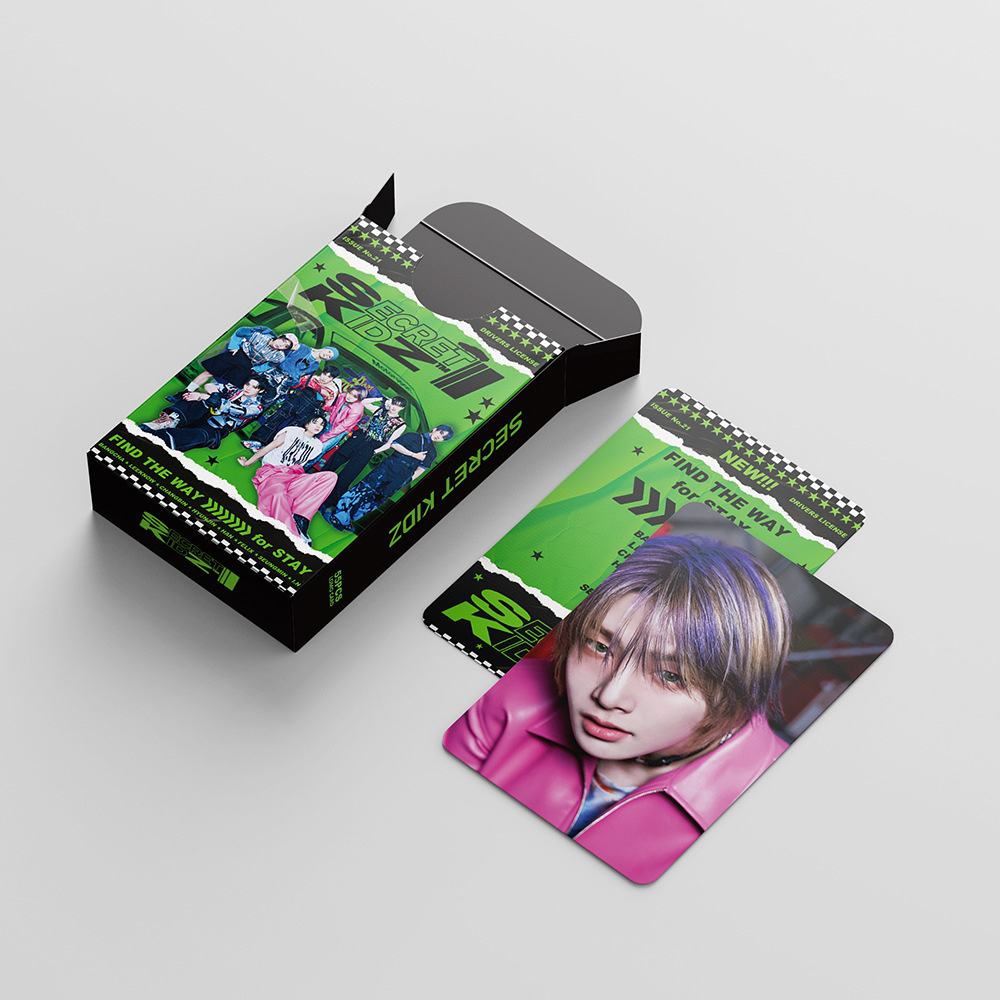 55pcs STRAY KIDS SKZ HOP Lomo Cartões Perder My Breath Magic