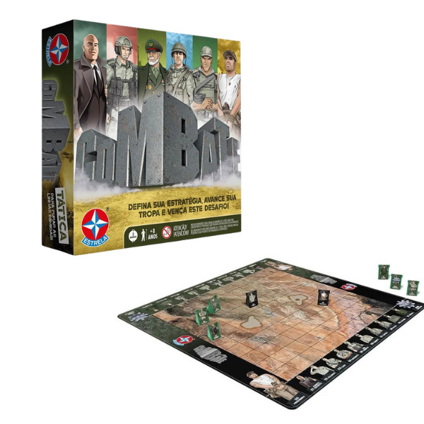Jogo Combate: Um duelo épico entre dois exércitos! | Shopee Brasil