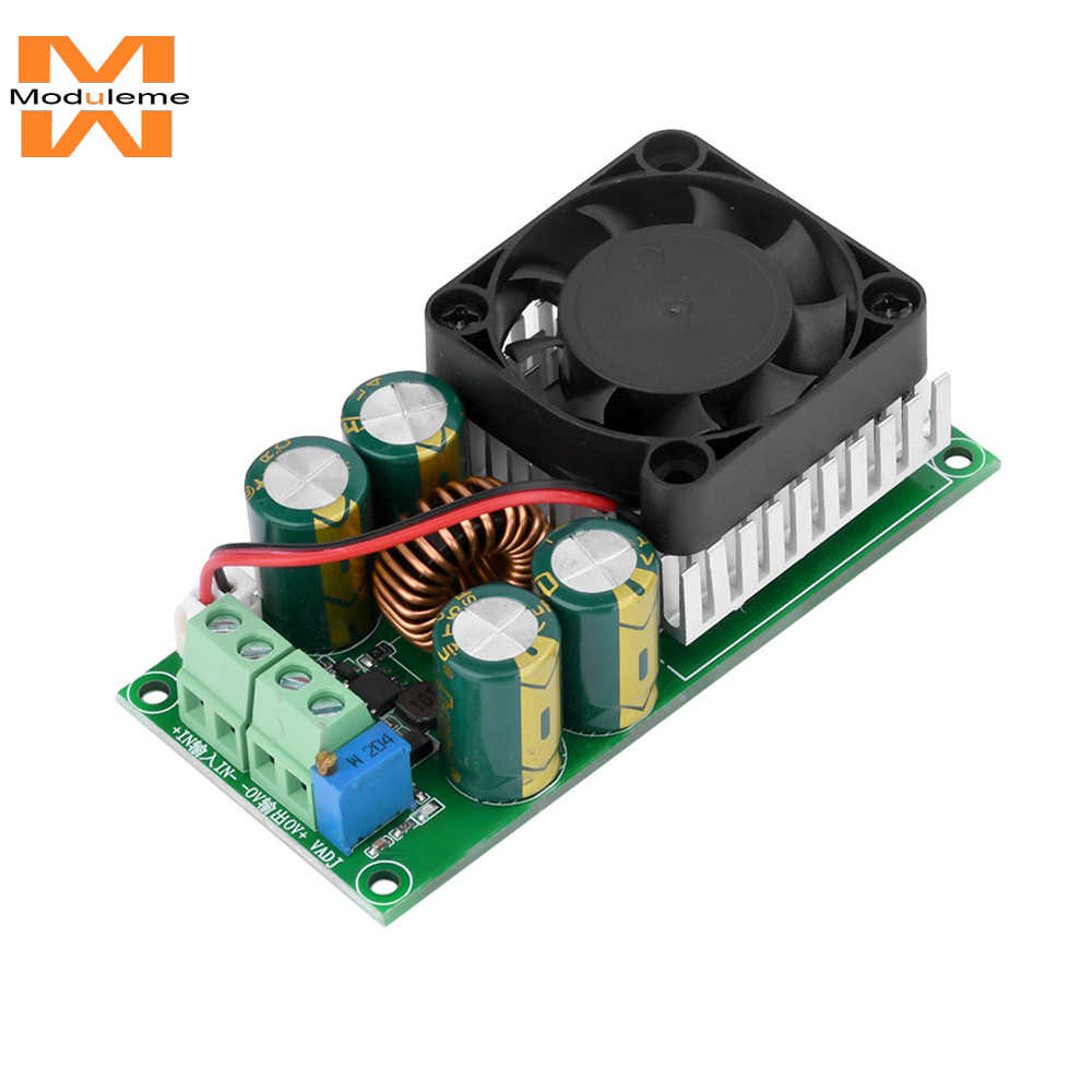 Módulo De Alimentação Buck Ajustável DC-DC25-120V Para DC1.2-35V 10A