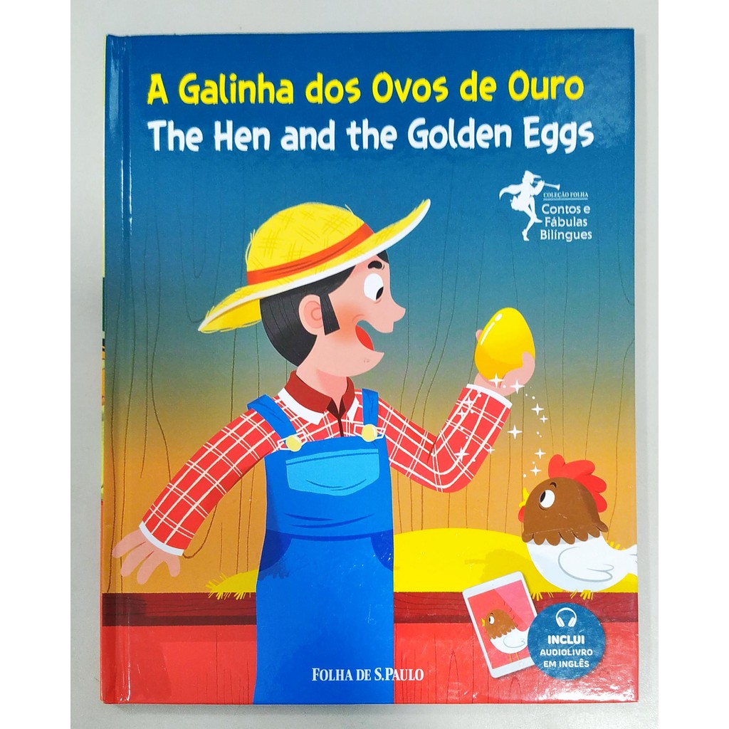 A Galinha Dos Ovos De Ouro - The Hen And The Golden Eggs - Bilíngui ...