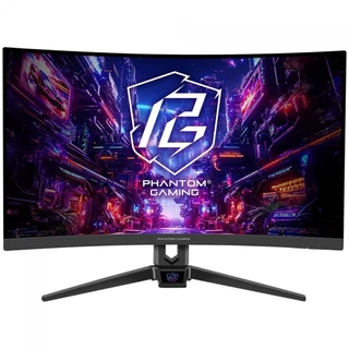 Monitor Gamer ASRock Phantom Gaming, 27 Pol, 280hz, 1ms, Curvo, FHD, VA, HDMI/DP, PG27FRS1A em Oferta na Shopee