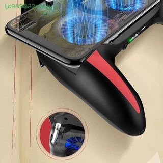 [MYBR] H10 Gaming Handheld Grip Game Controller Joystick Gamepad Para Pubg Trigger Ventilador De Resfriamento Cooler Pho