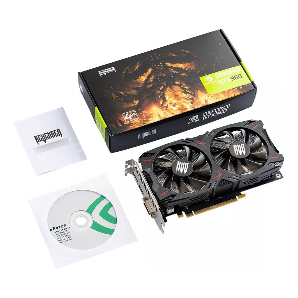 Geforce Gtx 960 4gb Ddr5: Jogue Com Alta Performance | Shopee Brasil