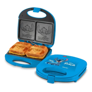SANDUICHEIRA STITCH MALLORY PLACAS DESENHADAS AZUL 750W 127V