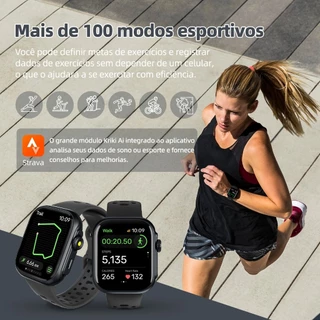 BETDOW GPS Smartwatch Com Alexa Integrada, Resistência À Água De 3 ATM E Rastreamento Esportivo (Adequado Para Natação)