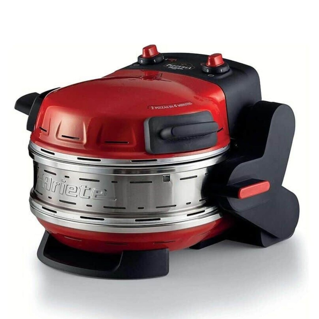 Forno de Pizza Elétrico Duplo Ariete 927 Vermelho 2100W 220V | Shopee ...