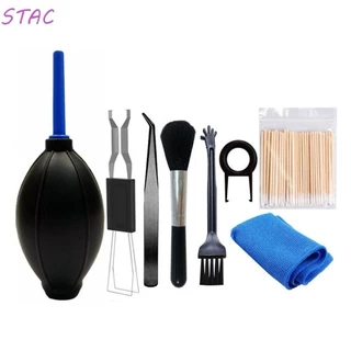 Ferramenta De Limpeza De Teclado STAC , Kit Tela Mecânico Computador , Conjunto Câmera Com Extrator Para Laptop/Tablet/Earphone