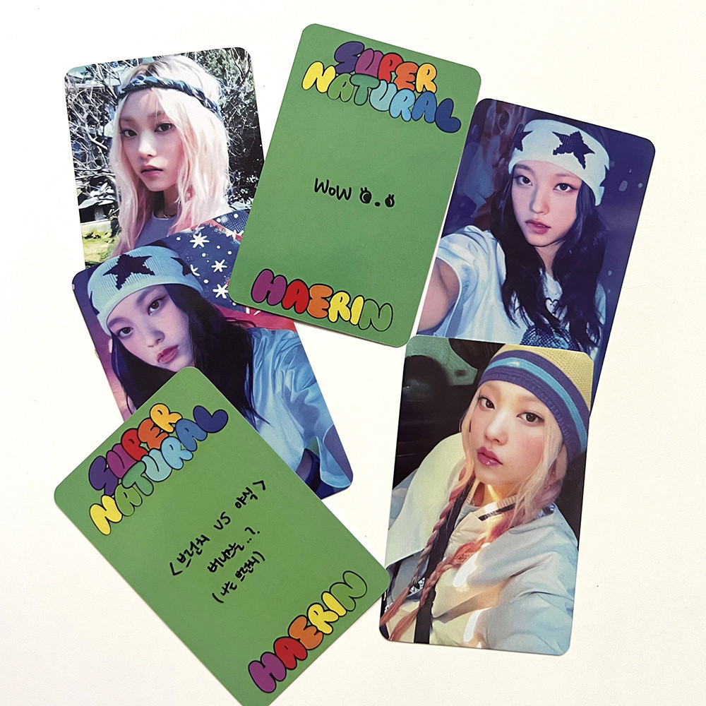5-10pcs NJ Supernatural Album Bubble Gum How Sweet Lomo Cards X
