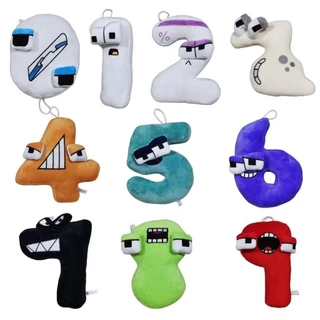 Adorável Número Lore Brinquedos De Pelúcia-Bonecas Bonecas Bonecas De Caráter Do Alfabeto, Presentes Educativos Perfeitos Para Crianças