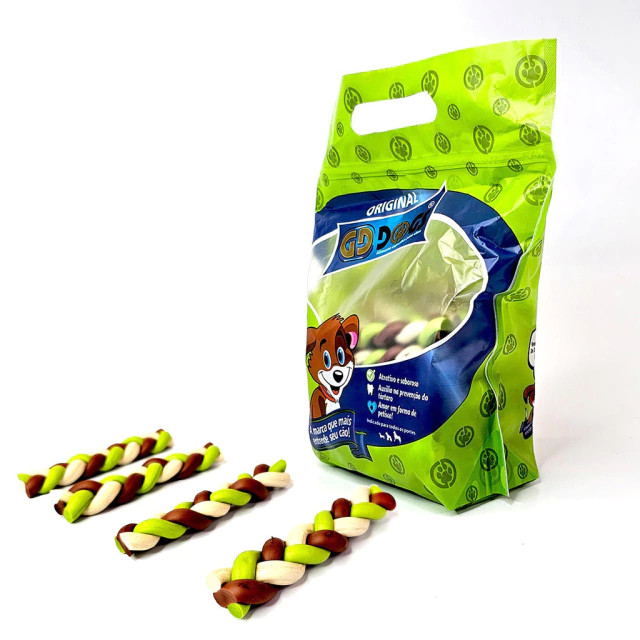 Petisco para Cachorro Trança Flex Mix GD Dogs | Shopee Brasil