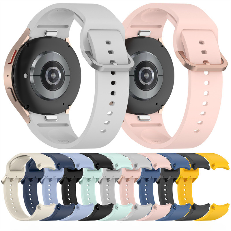 Pulseira De Relógio Com Botão Premium Para Samsung Galaxy watch 7 6 5 4 ...
