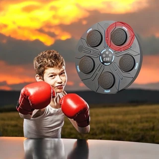 Máquina de Boxe Smart Bluetooth P/ Ouvir Música e Treinar luta