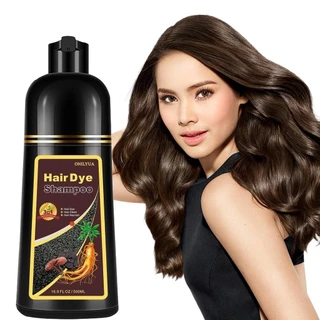 Shampoo Para Cabelos De Café Escuro Cobertura Cinza , Marrons Todos Os Tipos De Cabelo , Preto De Longa Duração Tintura
