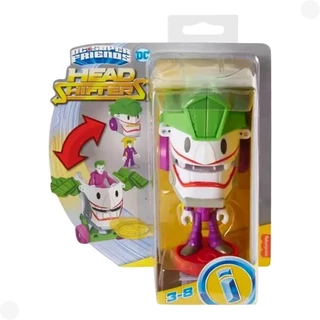 Boneco Dc Head Shifters Joker e Laff Mobile HGX78 - Mattel