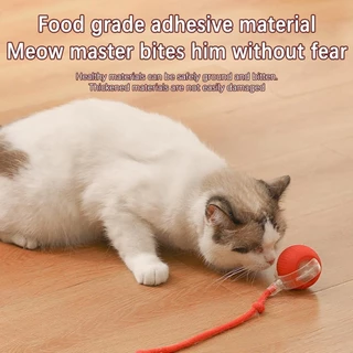 Bola De Brinquedo Smart Rolling Ball Cat Para Aliviar O Tédio Teaser Charging Kitten I5T7