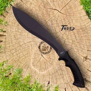 Facão Faca Kukri Em Aço Com Bainha Caça Pesca Camping Selva Sobrevivência Afiado Militar Taue XWD 5
