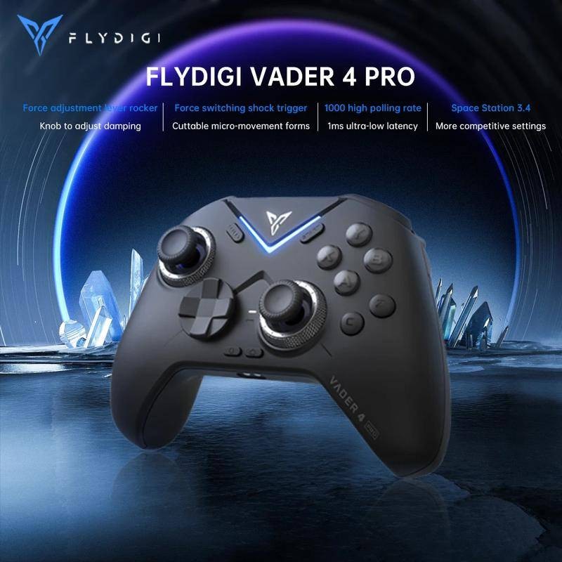 2024 Novo Flydigi VADER 4PRO/3 PRO Bluetooth Sem Fio Gamepad Hall Switch/PC/steam/IOS Jogos