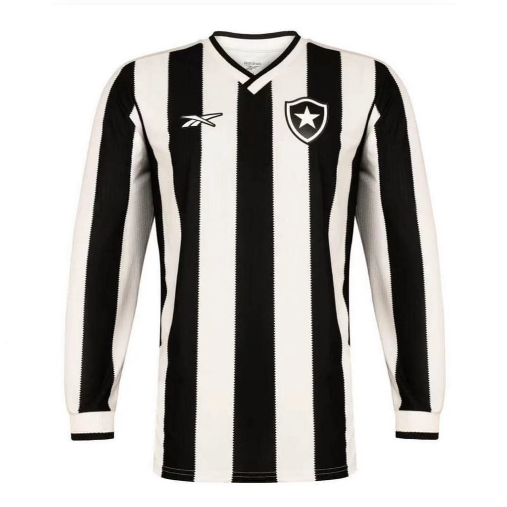 Botafogo FR 2024/2025 Novo Camisa Manga Longa para Homem em Casa