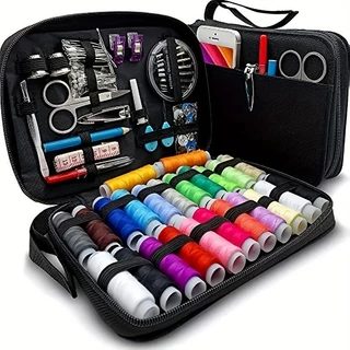 Kit De Costura Portátil Para Viagem Em Casa Ferramentas Profissional De Emergência