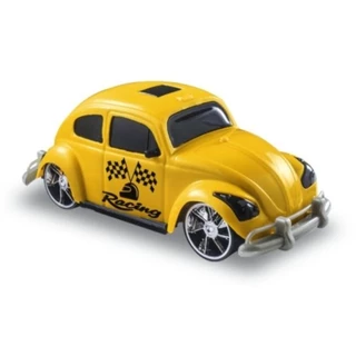 CARRINHO FUSCA CLASSIC CONCEPT CAR 30CM CORES VIBRANTES - BRINQUEMIX