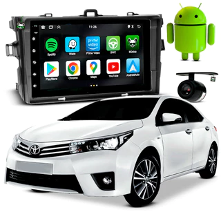 Kit Central Multimidia Android 7 Pol Corolla 2009 2010 2011 2012 2013