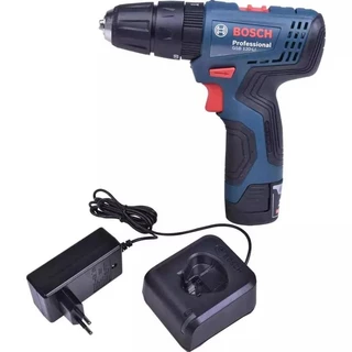 Parafusadeira e Furadeira de Impacto Bateria 12V GSB 120-LI com 1 Bateria BOSCH Bivolt