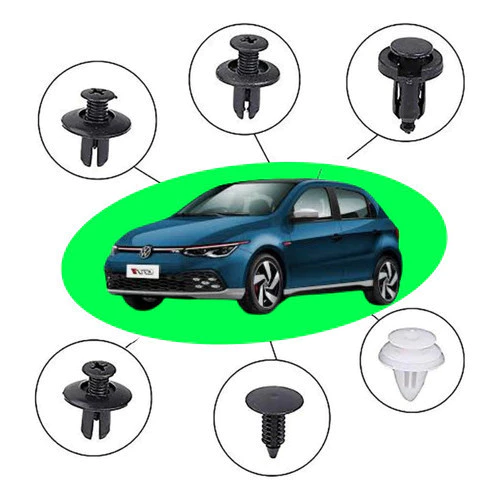 Kit 100 Presilha De Fixação Parachoque Parabarro ++-ATACADAO++