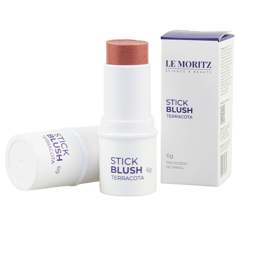 Stick Blush Para Peles Maduras Le Moritz | Shopee Brasil