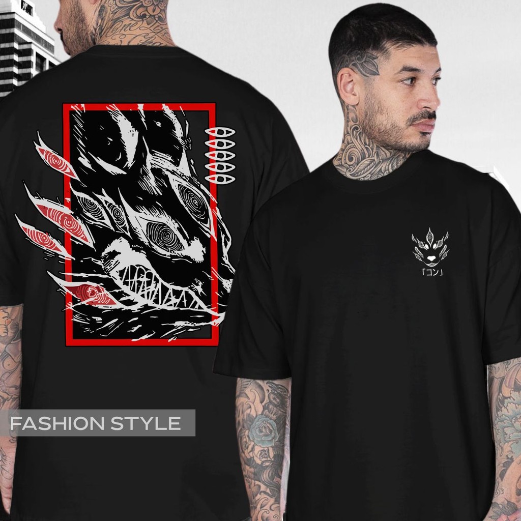 Camiseta Chainsaw Man Aki Fox Devil Denji 210 Mangá Série Camisa