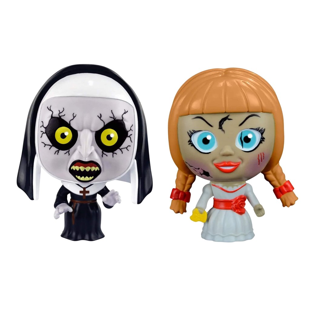 Kit 2 Bonecos Colecionáveis Fandom Box Terror Anabelle + A Freira