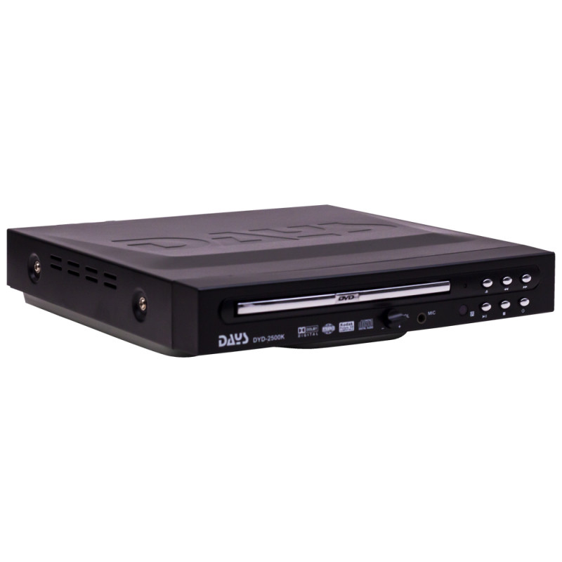 Reprodutor DVD de Mesa Days DYD-2500LK / 2 Canais / Com Controle Remoto ...