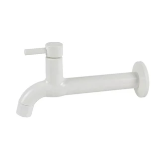 Torneira de Cozinha Higo Parede - 18cm 1158 W60 ABS 1/4 Volta Branco em Oferta na Shopee