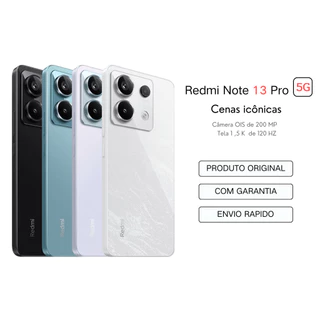 Celular Xiaomi Redmi Note 13 Pro 5G 8RAM / 256GB Dual Sim Com NFC Branco