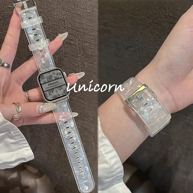 Pulseira Para Apple Watch band 40mm 44mm 41mm 45mm 49mm 42mm 46mm 38mm 44mm Esportiva A Laser iWatch Série 10 9 8 7 SE 6