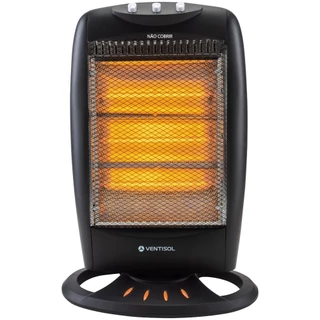Aquecedor residencial 1.200 watts a halogeno - Ventisol