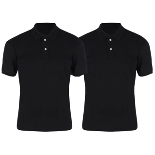 kit2 camiseta Polo premium piquer various cores