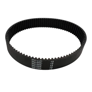 Correia Fechada 258mm HTD 3M 15mm com Passo 3mm