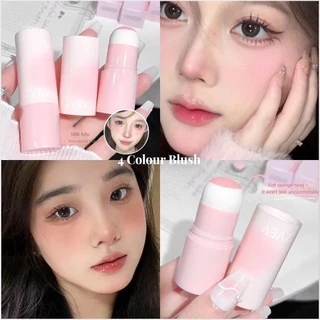 Creme blusher Em Pó Monocromático Para Maquiagem De Longa Duração À Prova D