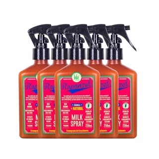 Kit Com 5 Leave-In Lola Cosmetics Rapunzel Milk Spray  250ml em Oferta na Shopee
