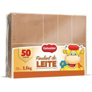 DOCE GULOSINA 1,5KG LEITE C/ 50 UNID.