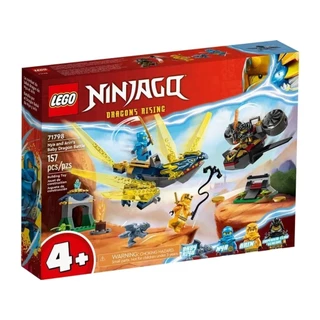 LEGO Ninjago - Batalha do Bebê Dragão de Nya e Arin - 157 Peças - 71798