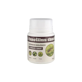 BACILLUS THURINGIENSIS 75mL - Fungus Gnat, Lagarta, Pulgão
