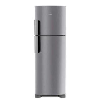 Geladeira Consul Frost Free Duplex 386 litros com Altura Flex cor Inox CRM44AK