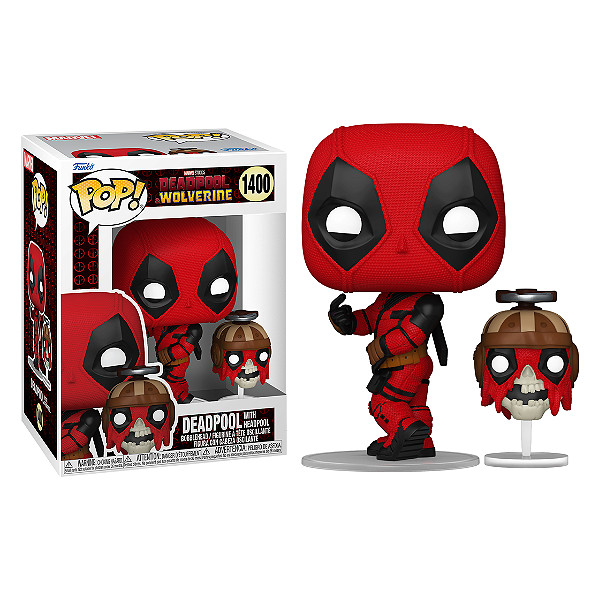 Deadpool With Headpool #1400 - Funko Pop Deadpool & Wolverine