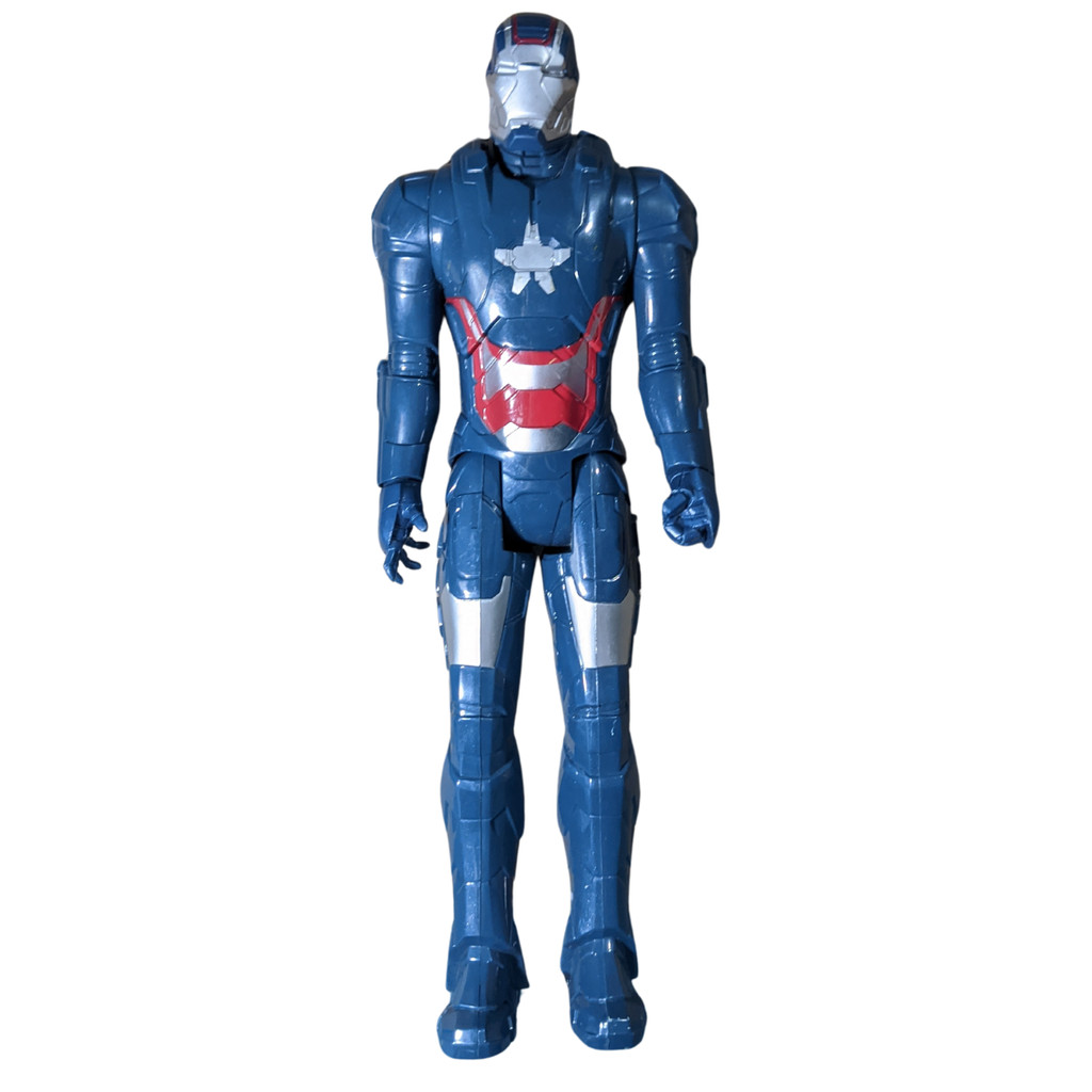 homem de ferro azul patriota hasbro 2013 original | Shopee Brasil
