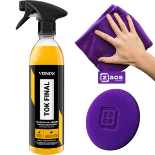 Kit Cera De Carnauba Tok Final Vonixx 500ml