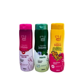 Sabonete íntimo Soul kit com 3 unid